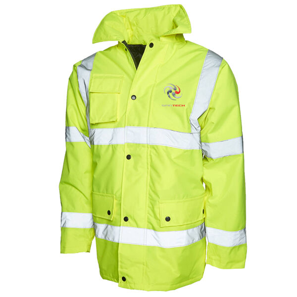 SpinTech High-Viz Road Safety Jacket Thumbnail