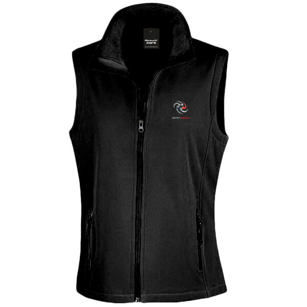 SpinTech Ladies Soft Shell Gilet Thumbnail